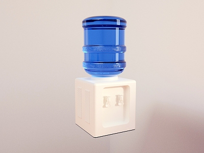 Water dispenser 3d model