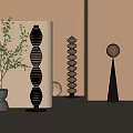 Modern floor lamp 3d model