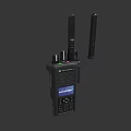 Motorola MOTOTRBO Black Two Way Radio With Antenna Keypad And Screen