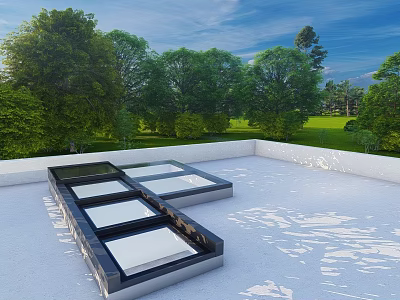 Folding Translated Sunroof 3d model