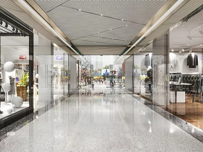 Shopping Mall Away Shopping Mall Away Shopping Mall Corridor Shopping Mall Away Commercial Away Shopping Mall Away 3d model