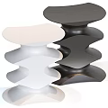 A few corners of the Italian Poliform 3d model
