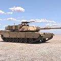 M1A1 Abrams Main Station Tank M1A1 Abrams Main Station Tank US Army Tank Armored Vehicle Troops Carrier 3d model