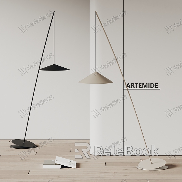 Artemide Floor Lamp Minimalist Floor Lamp Books model