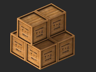 Boxes Boxes Wooden Boxes Packing Boxes Cargo Boxes Boxes Wooden Boxes 3d model