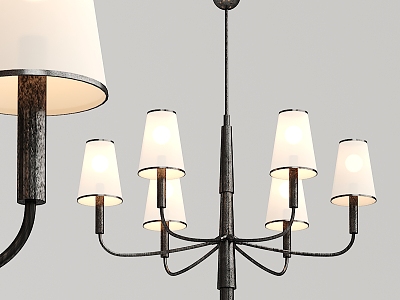 Industrial LOFT chandelier multi-head chandelier model