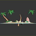 Game Environment Game Scene Fairy Tale Scene Fairy Tale Magic Scene Magic Item Fantasy Scene 3d model