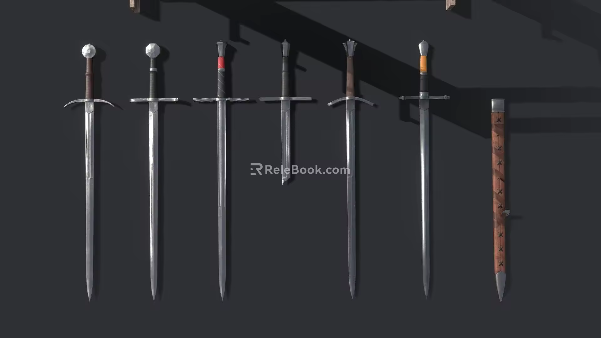 Weapon Sword Pack 3d model