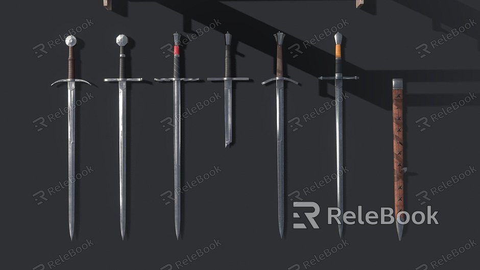 Weapon Sword Pack model