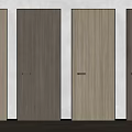 Stylish Hinged Doors in Various Wood Grain Finishes with Sleek Modern Design for Home Interiors