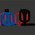 High Quality Car Pedals In Red Pink Blue And Black Colors For Automotive Use