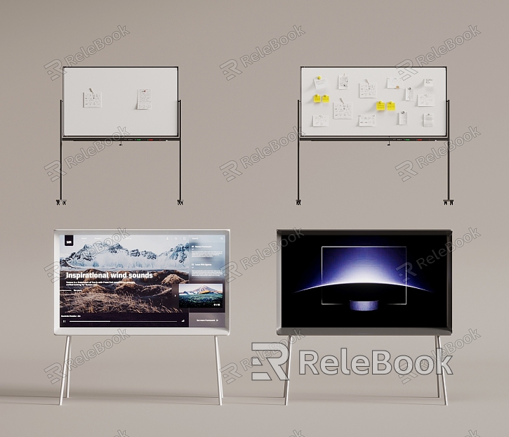 Picture environment TV stand TV model