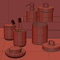 Toiletries 3d model