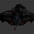 Detailed Bearded Warrior 3D Model With Heavy Metallic Armor And Back Axe