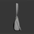 Stylish White Leather Tote Bag With Simple Design Top Handles And Removable Strap