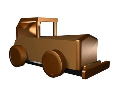 Modern toy car 3d model Modern toy car 3d model