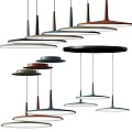 Chandelier lamp chandelier ceiling lamp fashion simple household appliances lighting home lampshade 3d model