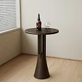 Modern metal side several 3d model