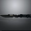 Tactical Folding Knife Design With Sharp Blade Ergonomic Handle And Black Finish