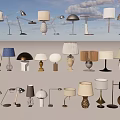 Table Lamp Combination Modern Table Lamp European Style Table Lamp New Chinese Style Table Lamp 3d model