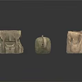 Various Styles Military Green Canvas Daily Use Bags With Straps And Pockets