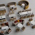 Versatile Stylish Table And Chair Sets With Sofa Seats For Modern Living Dining Areas