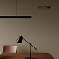 Modern Minimalist Wooden Office Desk And Chair Combination For Elegant Comfortable Home Office Space