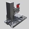 Milling CNC machine tool production equipment 3d model