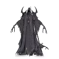 Dark Hooded Horned Creature Character With Tattered Robes Chains And Sharp Claws 3d model