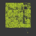 Aerial Planning of 3D Urban City Model with Building Layout and Street Network