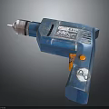 Blue Corded Electric Drill With 450W Power Variable Speed Trigger And Ergonomic Handle Design