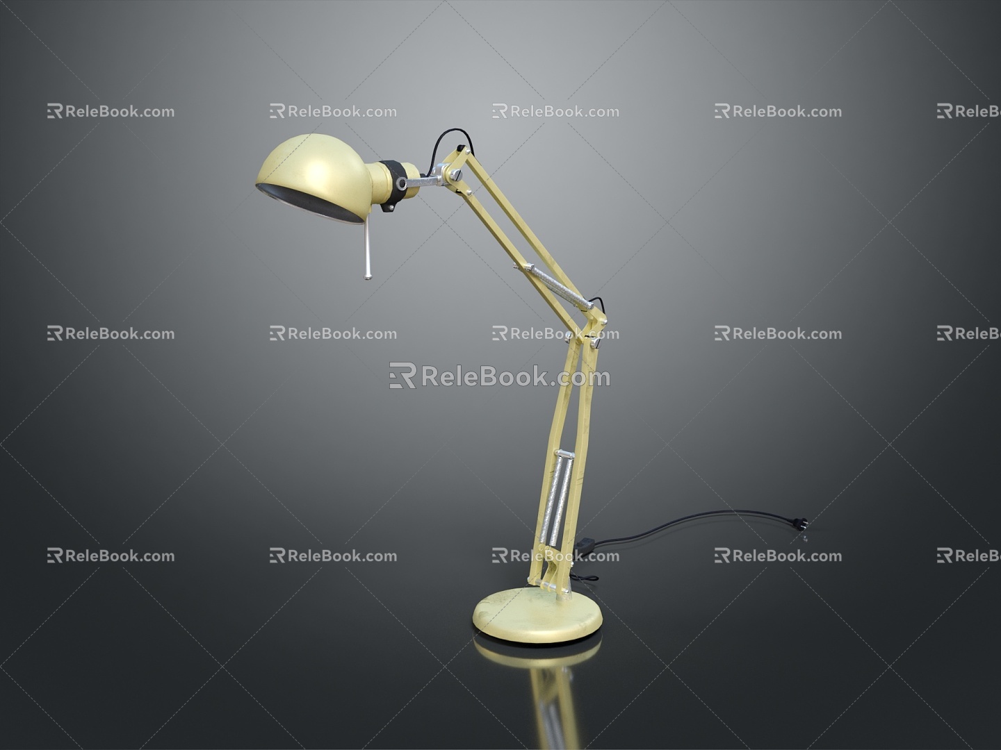 Table Lamp Industrial Table Lamp Homemade Table Lamp Industrial Wind Folding Table Lamp Lighting Lamps Lighting Fixtures 3d model