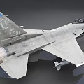 Modern Fighter Jet With Gray Exterior Transparent Cockpit And Wing Mounted Missiles