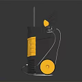 DEWALT Yellow And Black High Pressure Washer With Wheels And Power Cord