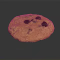 Golden Chewy Chocolate Chip Cookie With Melty Chocolate Chips And Crispy Edges