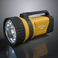 Flashlight flashlight military flashlight lighting tools tactical flashlight charging flashlight 3d model