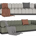 Modern Multiplayer Sofa 3d model