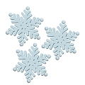 Modern Snowflake Cartoon Snowflake 3d model