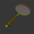 Classic Magnifying Glass Optical Equipment With Golden Frame Wooden Handle And Clear Reflection