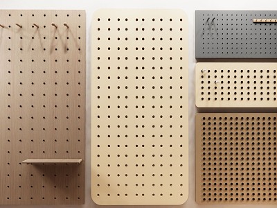 Perforated plate 3d model