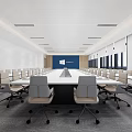 Conference Room Lecture Room 3d model