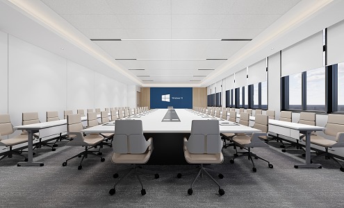 Conference Room Lecture Room 3d model