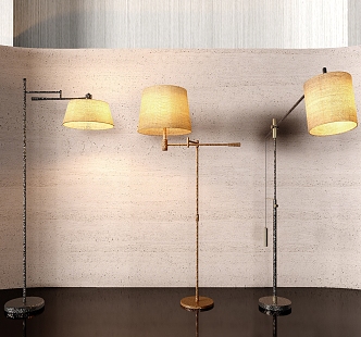 Modern floor lamp 3d model