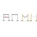Gold and Silver Stanchion Barriers with Red Ropes Different Styles 3d model
