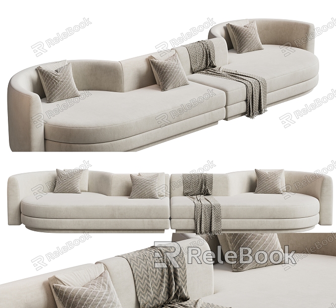 Modern Eichholtz Multiplayer Sofa model