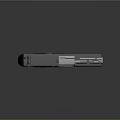 Glock Pistol Modern Design With Metal Body And Black Ergonomic Grip