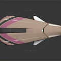 Futuristic Sleek Car Design With Metallic Rose Gold Finish And Aerodynamic Shape