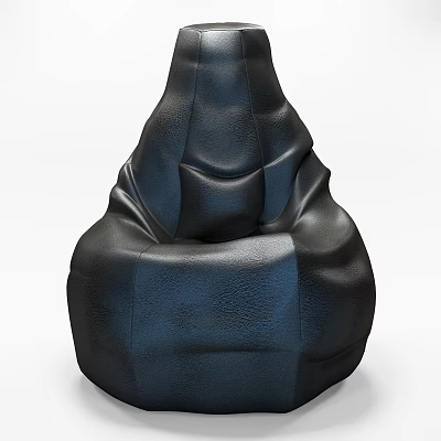 Modern Lazy Sofa Leather Lazy Sofa 3d model