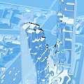Modern High Rise Residential Building With Unique Architectural Design And Urban Green Spaces