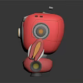Modern Robot Assistant Small Robot Butler 3d model